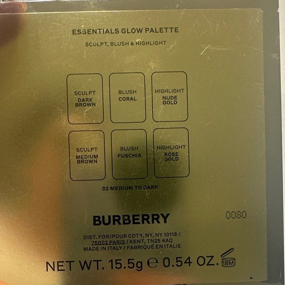 Burberry Blush Palette with Pink and Brown Shades - Picture 2 of 3